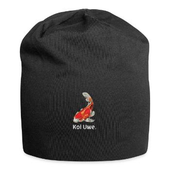 Koi Uwe T-Shirt für einen Kai Uwe - Jersey-Beanie - Schwarz - Vorne