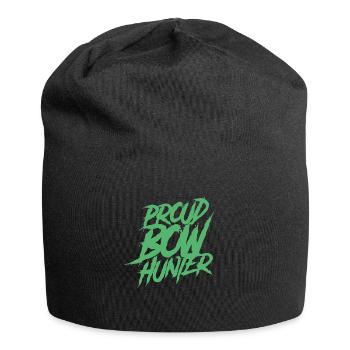 Bogenschütze Bogenjagd Bogenjäger Pfeil Bogen - Jersey-Beanie - Schwarz - Vorne