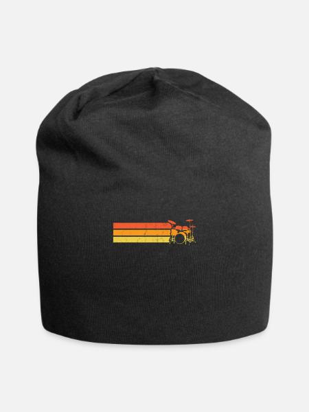 Drums - Jersey Beanie - black