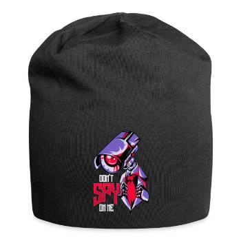 Ne m'espionnez pas Dystopian Surveillance illégale - Bonnet en jersey - noir - Devant