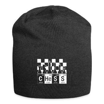 chess - Jersey Beanie - charcoal grey - Front