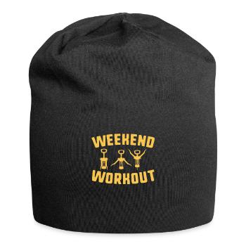 Tire-bouchon pour entraînement de fin de semaine - Bonnet en jersey - noir - Devant