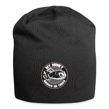 Arborist Tree Surgeon Lumberjack chainsaw poison - Jersey Beanie - black - Front