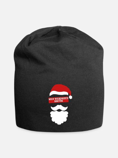 Lustiges Weihnachts kostüm Schlechte Weihnachten - Jersey-Beanie - Schwarz