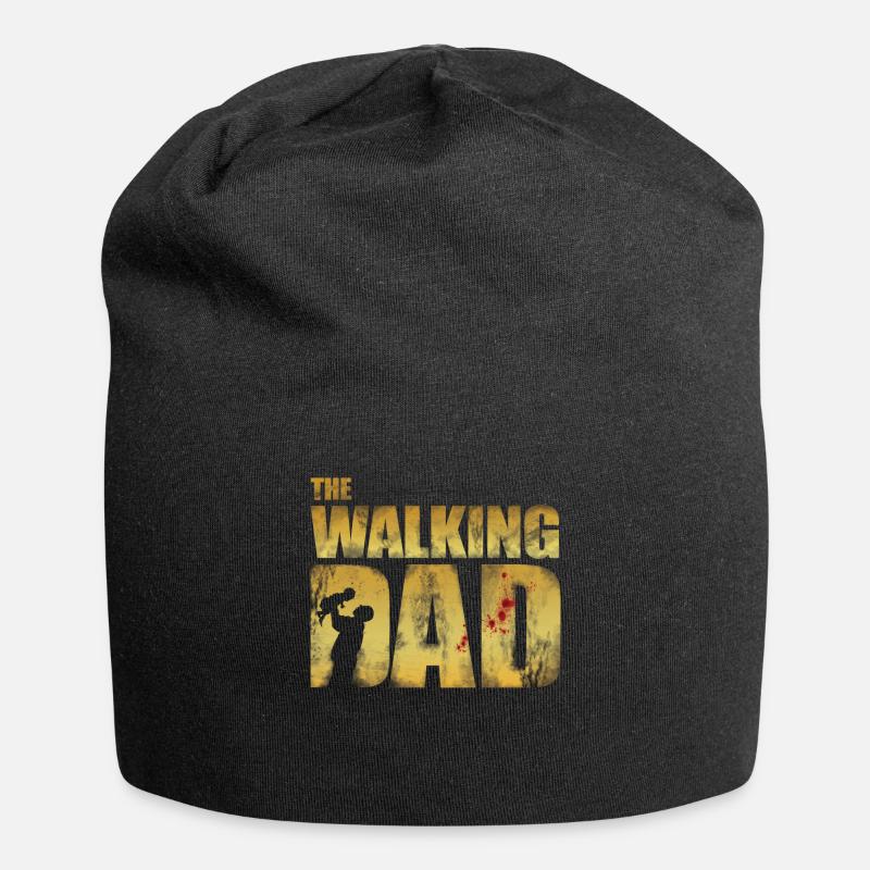 The Walking Dad - Jersey-Beanie - Schwarz