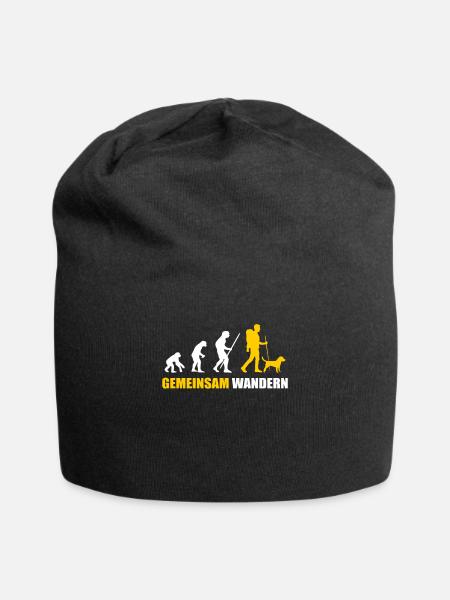 Hund Wandern Evolution - Jersey-Beanie - Schwarz