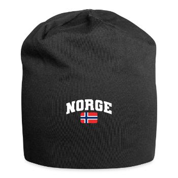 Norvège - Bonnet en jersey - noir - Devant