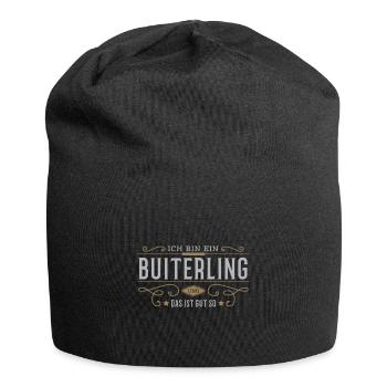 Buiterling - Jersey-Beanie - Schwarz - Vorne