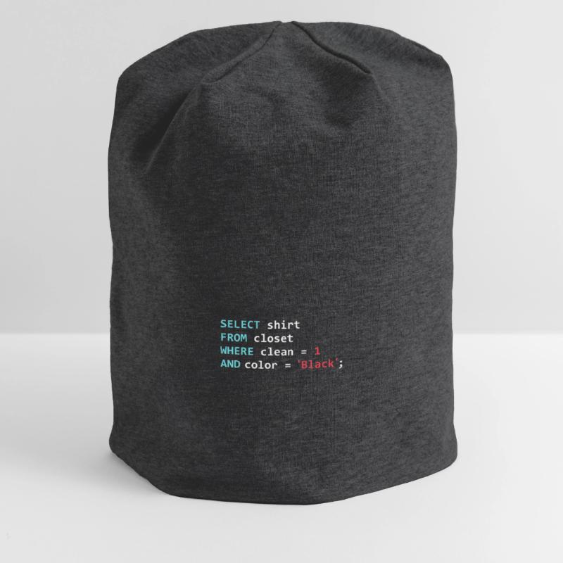 Programmierer Datanbank Lustiges SQL Query Jersey-Beanie