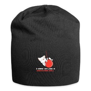I came in like a Christmas Ball - Jersey-Beanie - Schwarz - Vorne