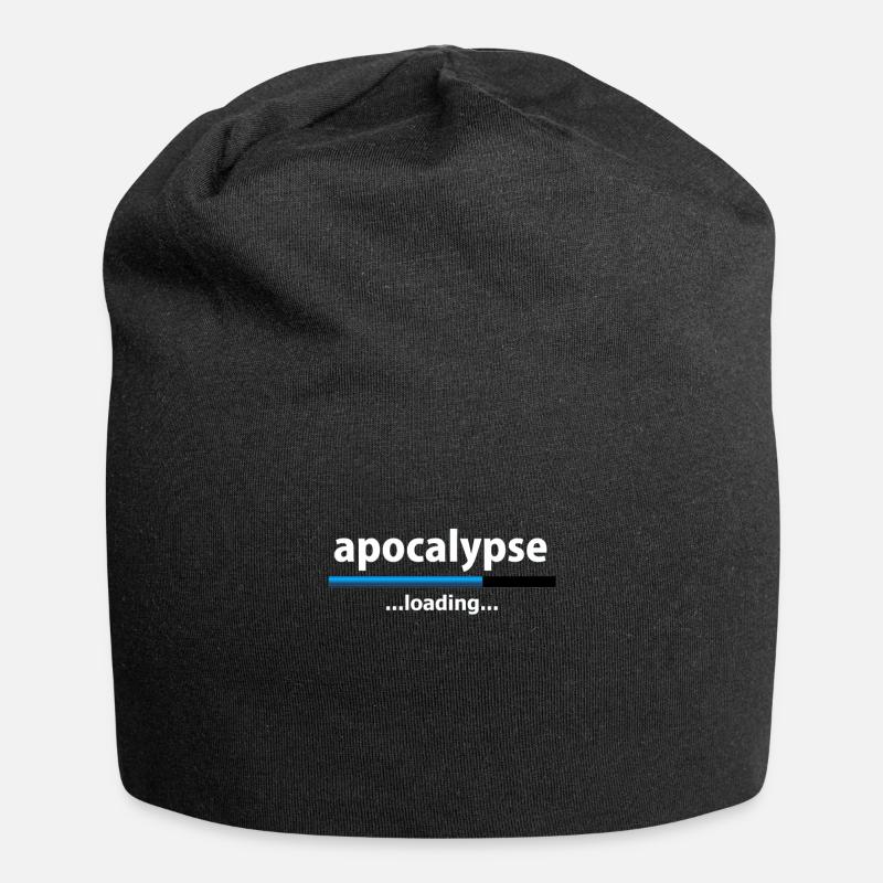 Apokalypse - Jersey-Beanie - Schwarz