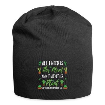 Plants Collectors - Jersey Beanie - black - Front