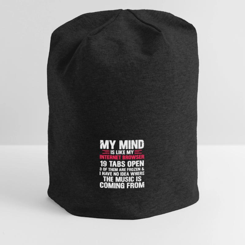 Internet thought programmer nerd gift Jersey Beanie
