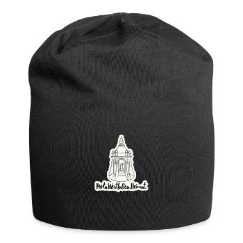 Porta Westfalica Kaiser Wilhelm Denkmal Heimat - Jersey-Beanie - Schwarz - Vorne