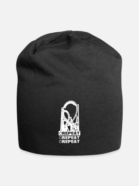 Achterbahn Süchtig - Jersey-Beanie - Schwarz