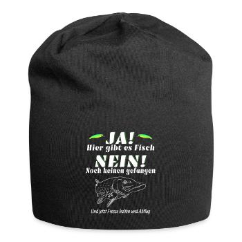 Angel Geschenk - Jersey-Beanie - Schwarz - Vorne