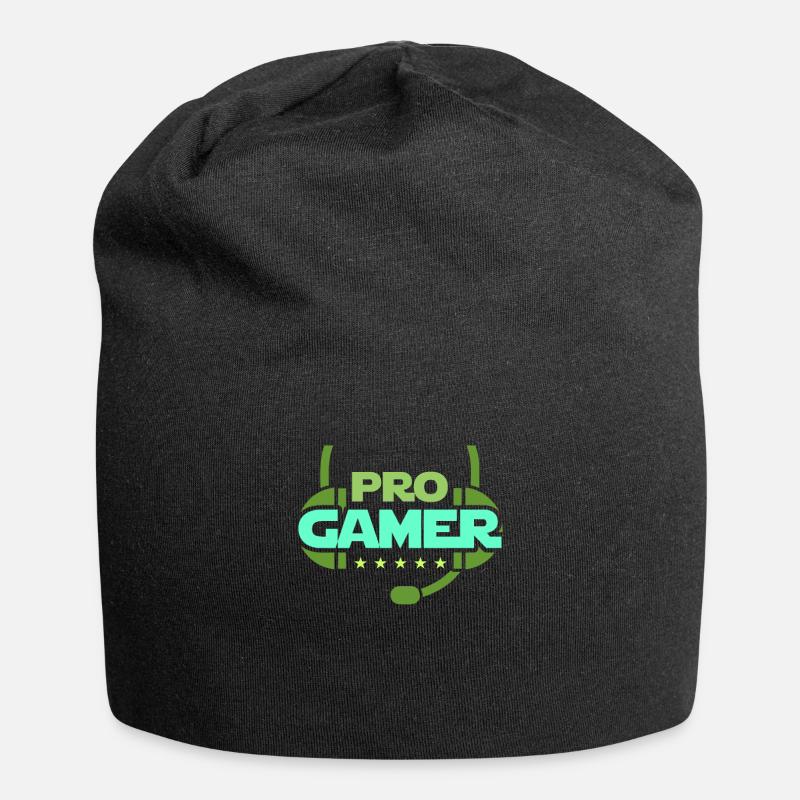 Cadeau de jeu - Bonnet en jersey - noir