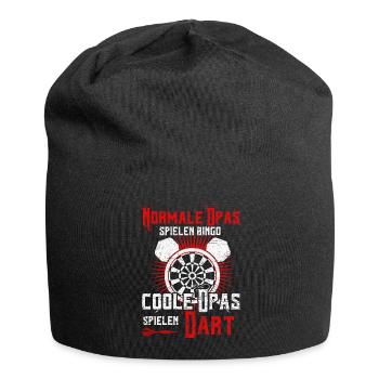 Dart Opa - Jersey-Beanie - Schwarz - Vorne