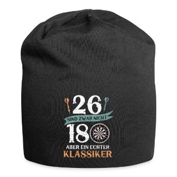 Dart - Jersey-Beanie - Schwarz - Vorne