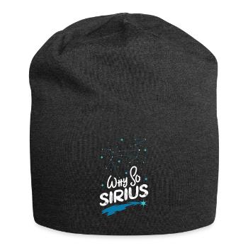 SPACE / CONSTELLATION : Why So Sirius Poison - Bonnet en jersey - charbon - Devant