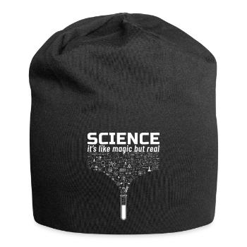 Science Gift Like Magic But Real Student Teacher - Bonnet en jersey - noir - Devant