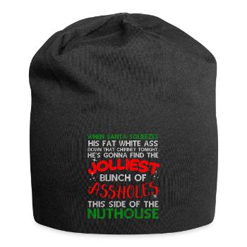 Jolliest Bunch Of Assholes Christmas Vacation Joll - Jersey-Beanie - Schwarz - Vorne