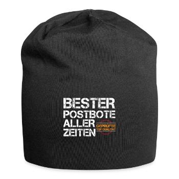 Bester Postbote - Jersey-Beanie - Schwarz - Vorne