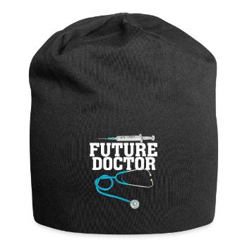 Future Doctor Future Doctor Doctor - Jersey Beanie - black - Front