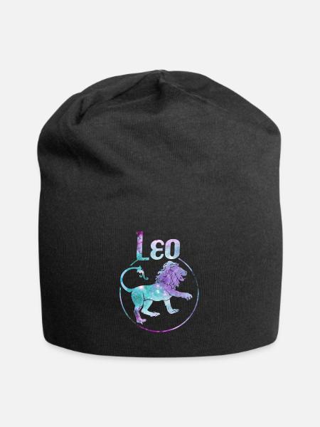 Zodiac Leo Leo - Bonnet en jersey - noir