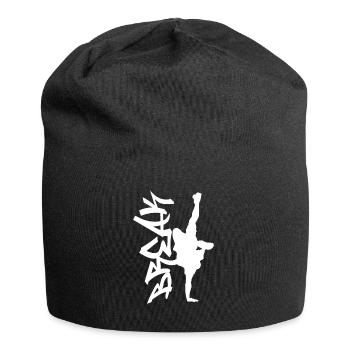 break dance - Bonnet en jersey - noir - Devant