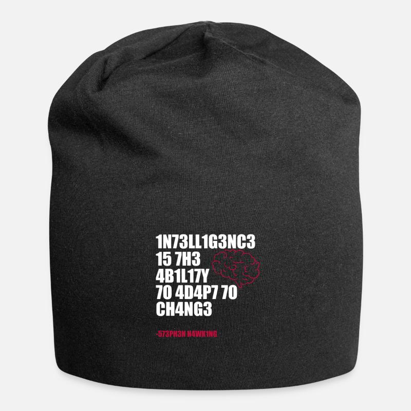 Wissenschaft Intelligent Wissenschaftler Geschenk - Jersey-Beanie - Schwarz