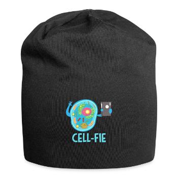 Cadeau de chimie de nerd de science cellulaire de biologie - Bonnet en jersey - noir - Devant