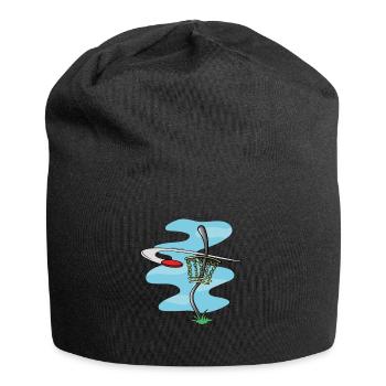 DiscGolf - Jersey-Beanie - Schwarz - Vorne
