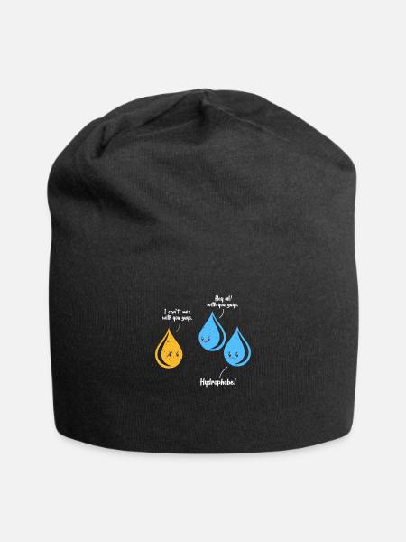 Cadeau de laboratoire de chimie science physique science science - Bonnet en jersey - noir