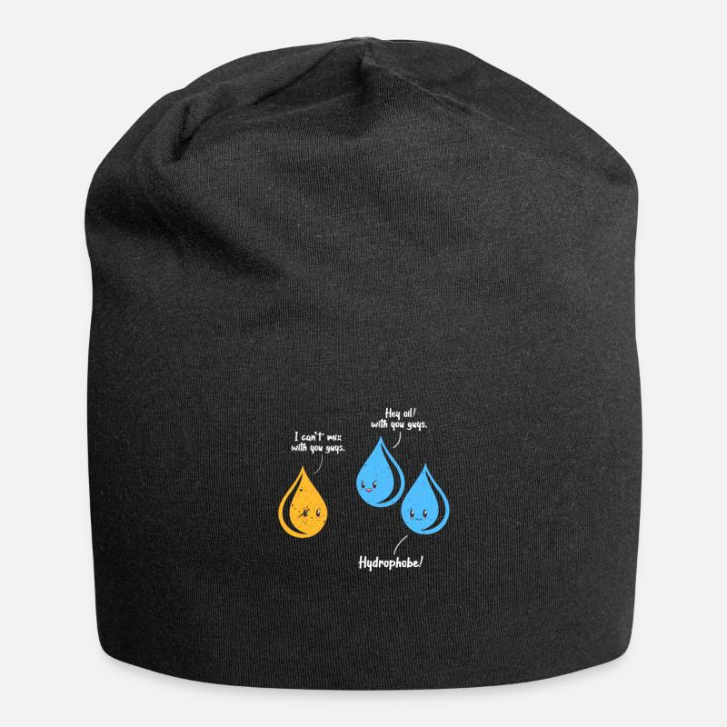 Cadeau de laboratoire de chimie science physique science science - Bonnet en jersey - noir