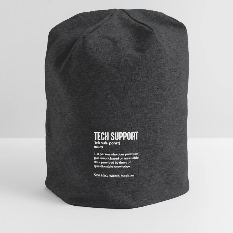Technical support computer IT programmer Jersey Beanie