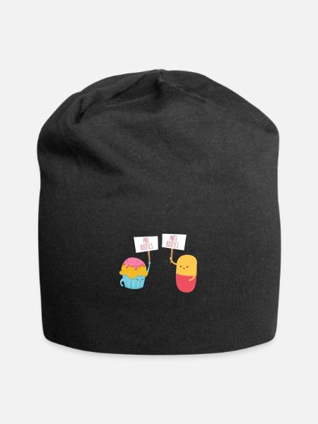 science - Bonnet en jersey - noir