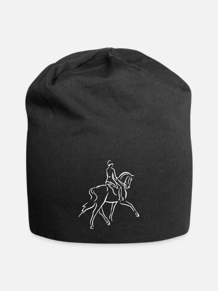 Dressage - Jersey Beanie - black