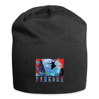 Parkour - Bonnet en jersey - noir - Devant