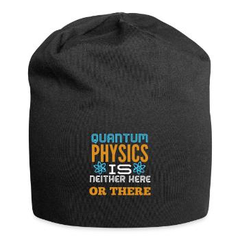 quantum physics - Jersey Beanie - black - Front