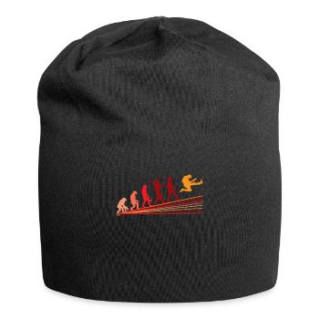 Guitar Evolution Music Guitar Player - Jersey Beanie - black - Front