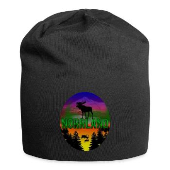 NORRLAND Quiet and Natural! - Jersey Beanie - black - Front