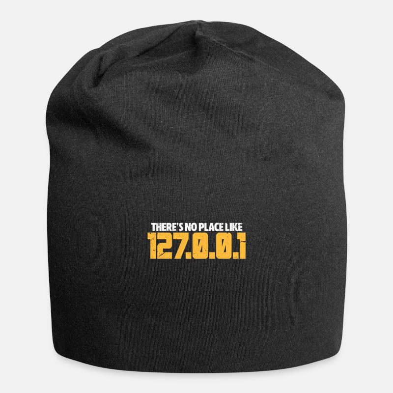 Programmer code computer science coder gift - Jersey Beanie - black