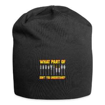 Sound Engineer Audio Sound Engineering Sound Engineer - Jersey Beanie - black - Front