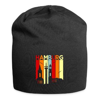 Hambourg - Bonnet en jersey - noir - Devant