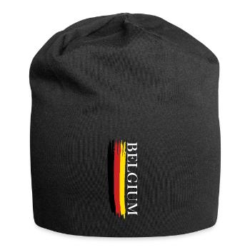 Belgium sketched national colors - Jersey Beanie - black - Front