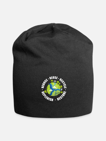 climate Change - Jersey Beanie - black
