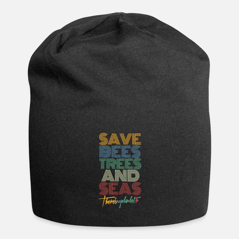 Klimawandel - Jersey-Beanie - Schwarz
