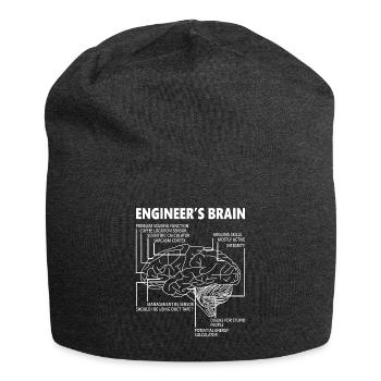 ingénieur - Bonnet en jersey - charbon - Devant