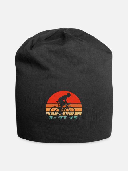 Vélo Vélo Design Cadeaux pour cyclistes - Bonnet en jersey - noir